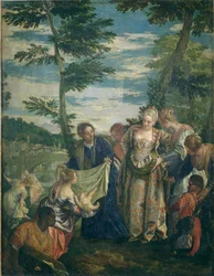 Moses aus dem Nil gerettet, 1580